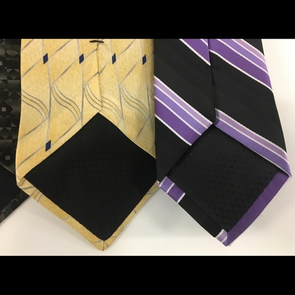 Lot of 5 Haggar men’s neck ties - Picture 8 of 8